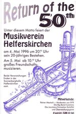 Programm 20 Jahre Musikverein